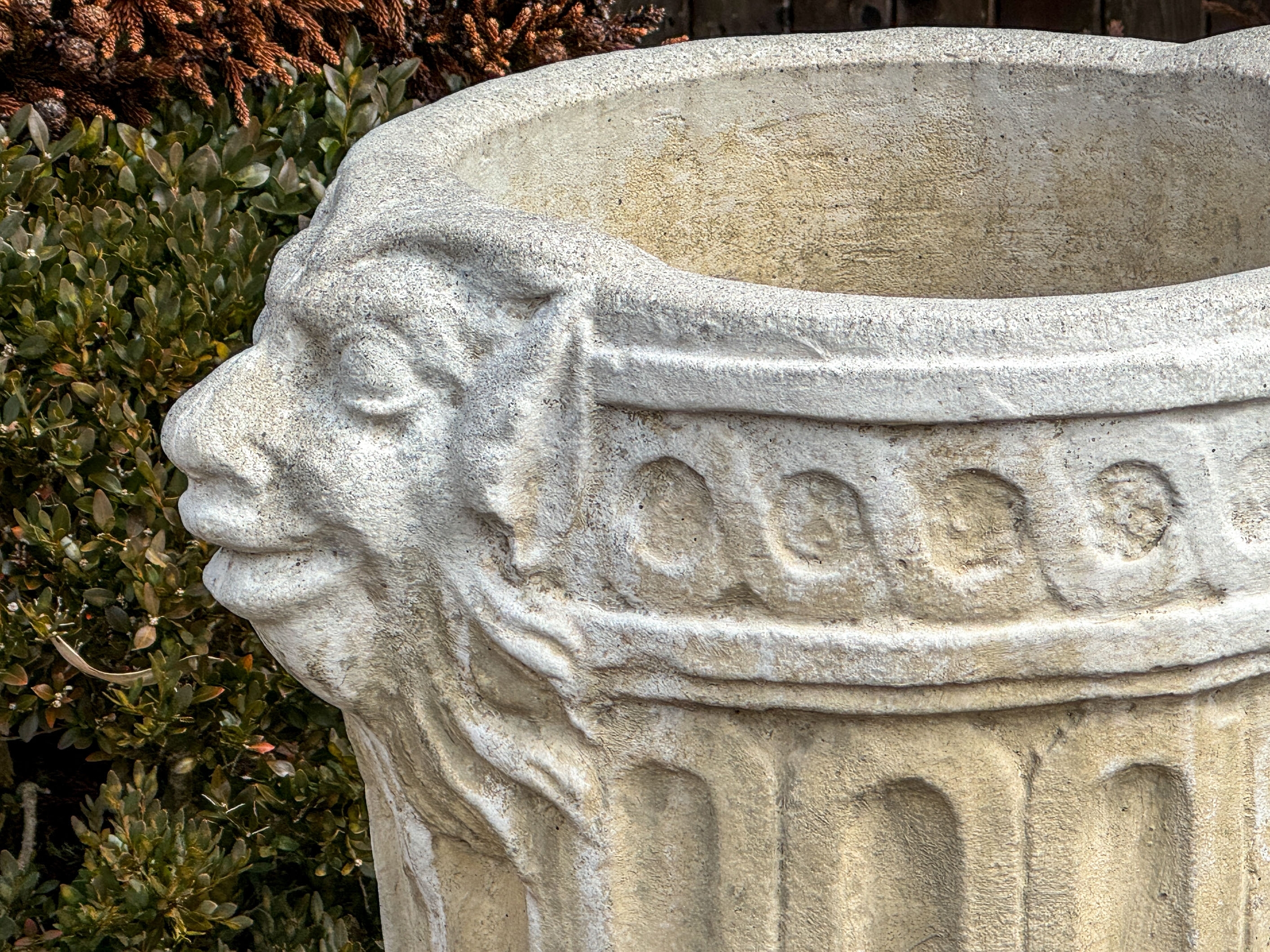 Planters | Two Cast Stone Garden Planters Including A Neoclassical ...
