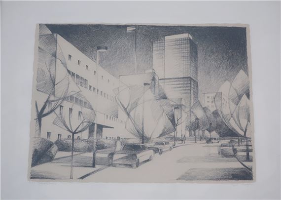 Paul Magar | Paul Magar (1909-2000) Bundeshaus | MutualArt