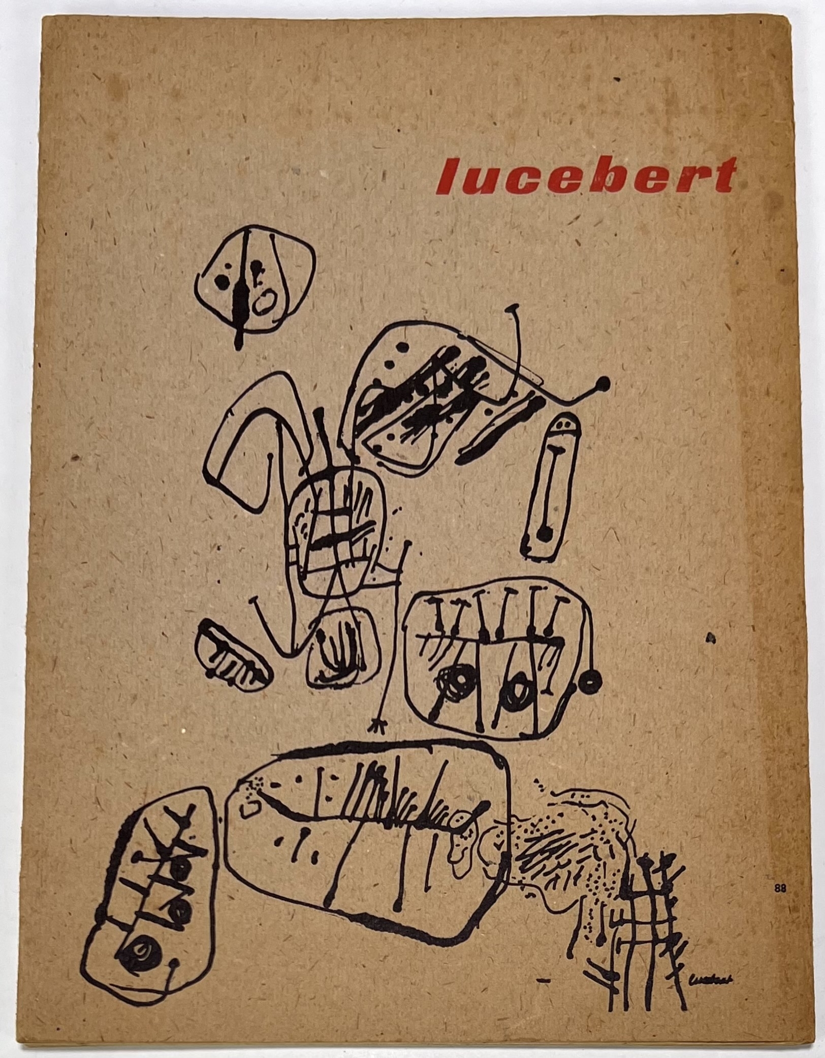 Lucebert | Catalogus Lucebert van de tentoonstelling in het Stedelijk ...