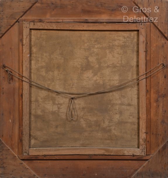 Artwork by Charles Jouas, [FRANCE] Night fishermen in Halong Bay, Made of Oil on canvas