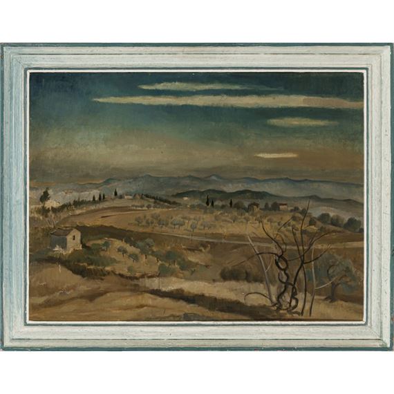 Weite südliche Landschaft - Henny Protzen-Kundmüller