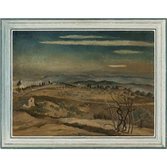 Weite südliche Landschaft - Henny Protzen-Kundmüller