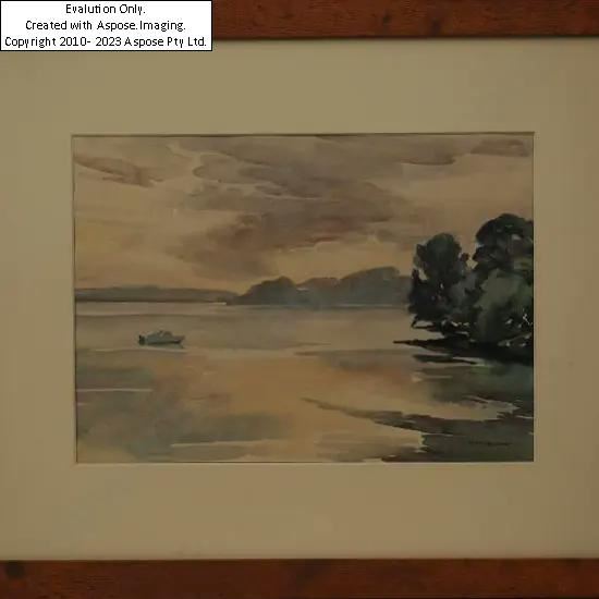 Auckland Harbour by May Gilbert