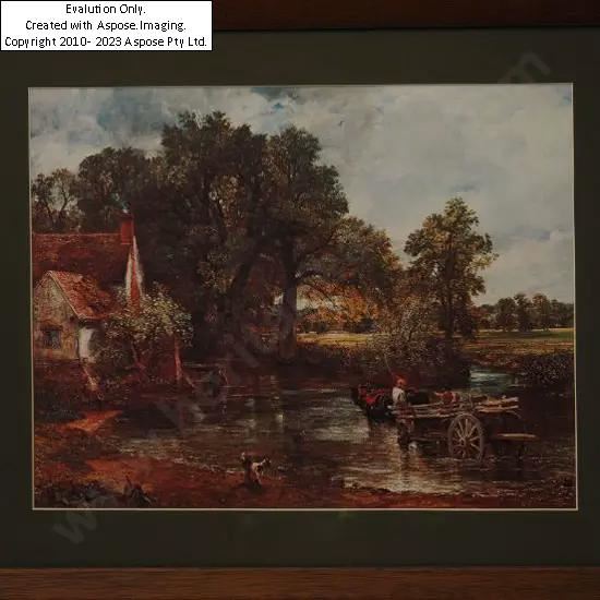 The Haywain by John Constable