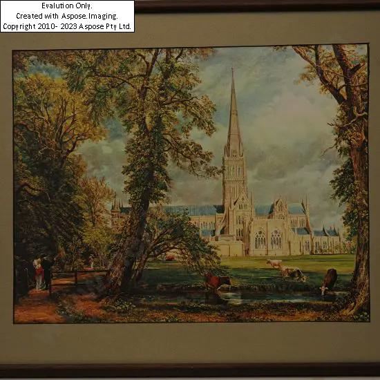 Salisbury Cathedral by John Constable