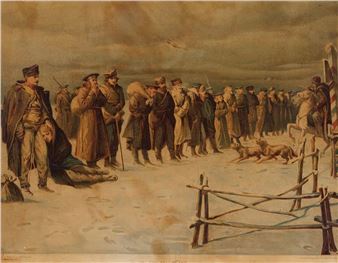 POCHÓD NA SYBIR - Artur Grottger