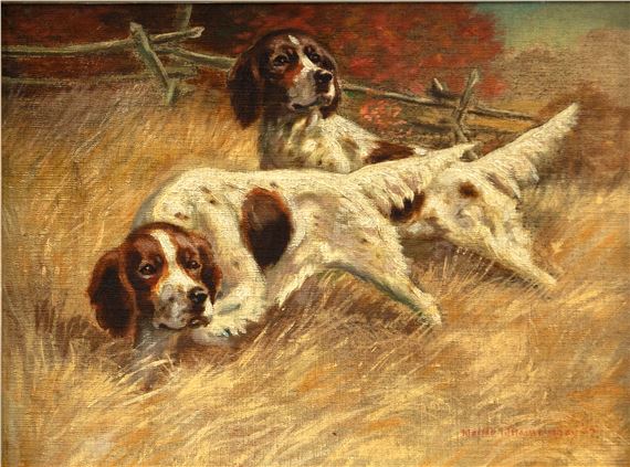 Two Setters - Walter Hemenway