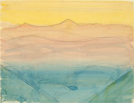 o.T. (Landschaft im Erzgebirge).