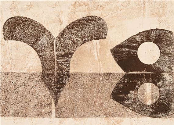 Blatt 9 der Folge "10 Handdrucke"