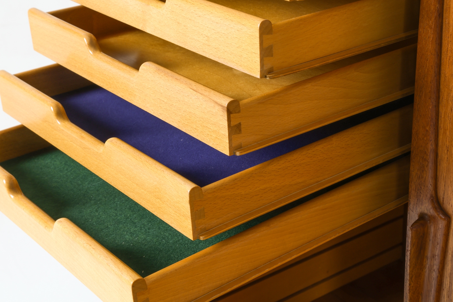 Artwork by Omann Jun, OMANN JUN DANISH TEAK SIDEBOARD C. 1960S, Made of TEAK