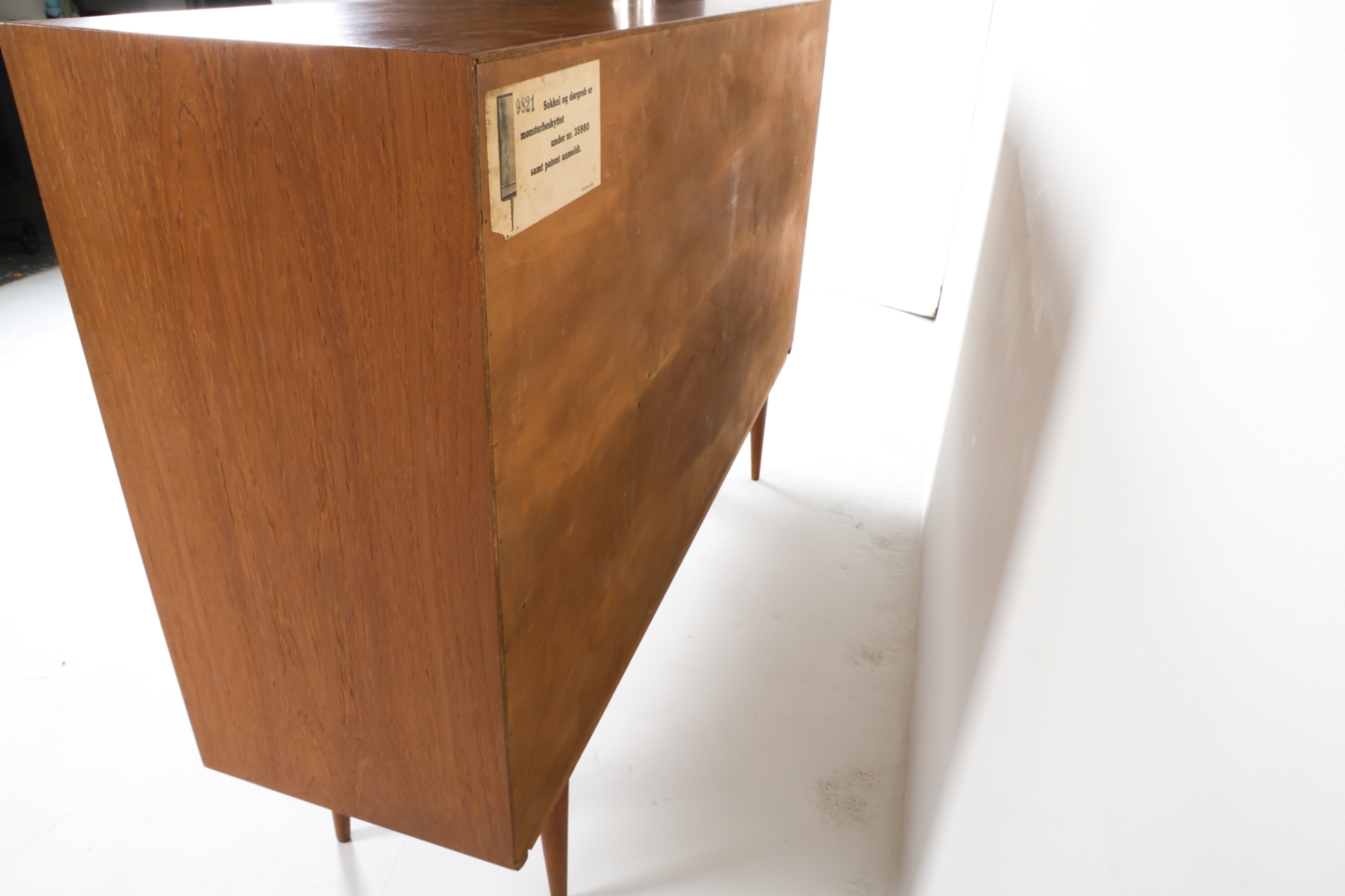 Artwork by Omann Jun, OMANN JUN DANISH TEAK SIDEBOARD C. 1960S, Made of TEAK