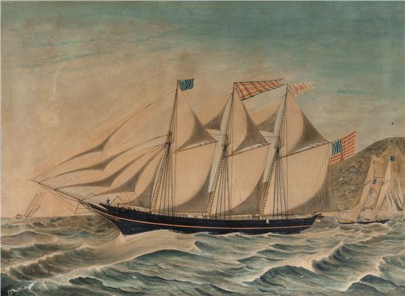 Schooner Adeline Elwood - Jurgan Frederick Huge