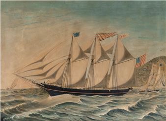 Schooner Adeline Elwood - Jurgan Frederick Huge