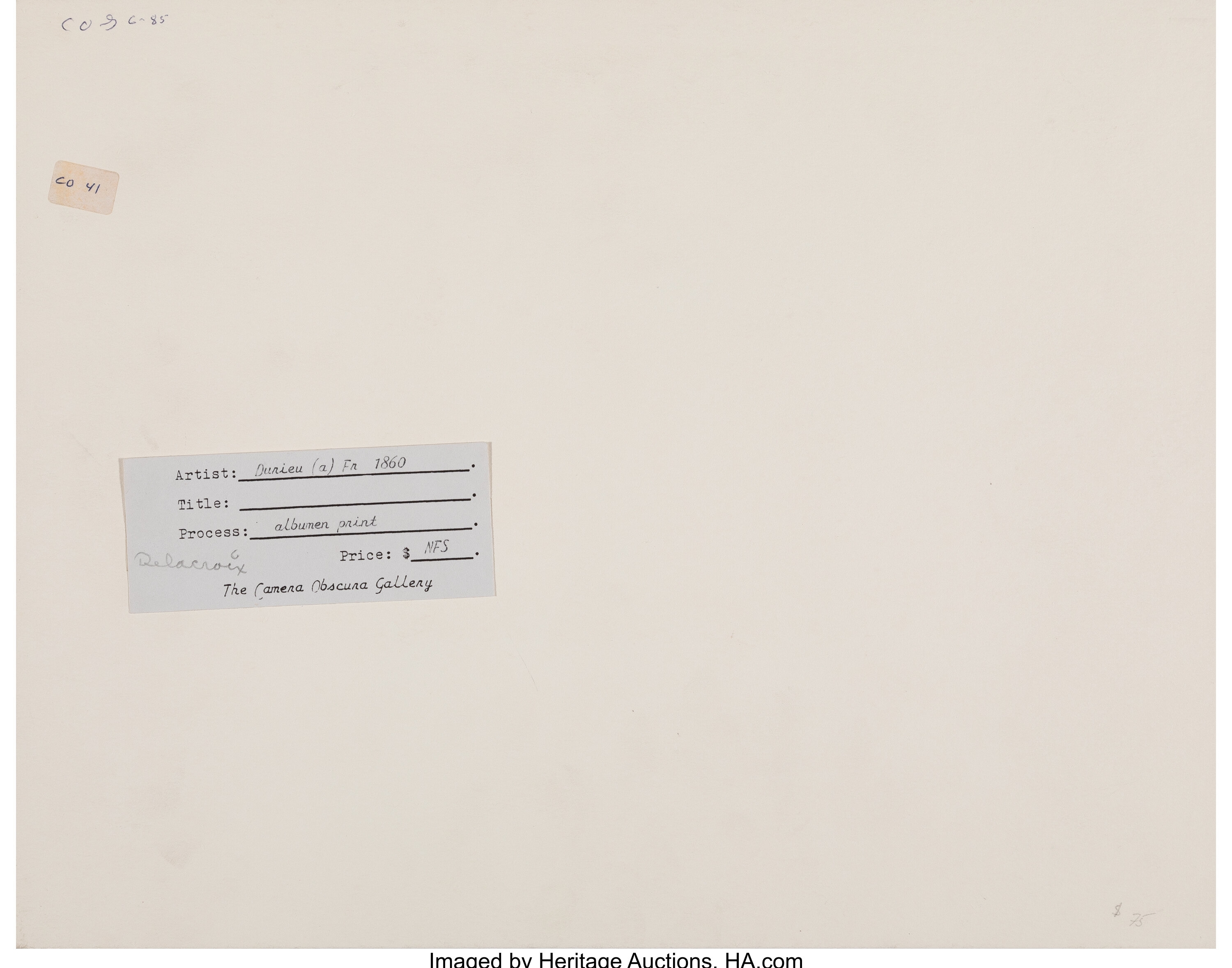 Artwork by Eugène Durieu, Nude, Made of daguerreotypes