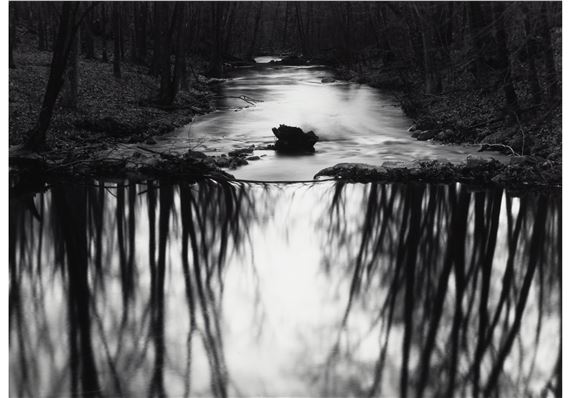 アート・デザイン・音楽 MEGALITHS PAUL CAPONIGRO Paul Caponigro | Paul Caponigro Redding Stream Signed Photograph