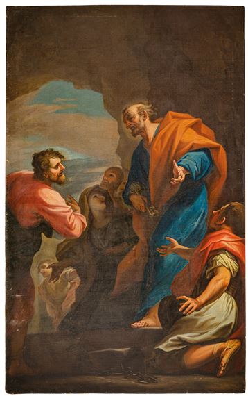 Predica di San Pietro - Giovanni Battista Lenardi