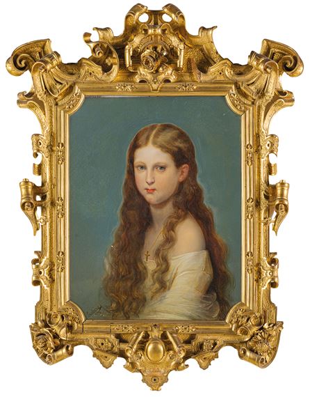 Ritratto di fanciulla - Federico Peschiera