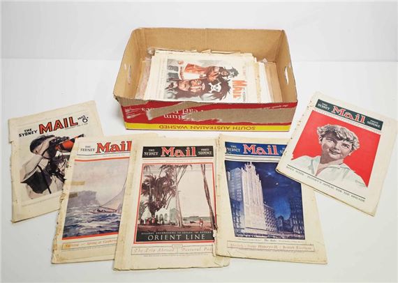 Sydney | Box of Sydney Mail Newspapers from 1920s and 1930s (1920s ...