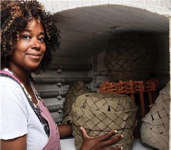 Artist Anina Major Is Recontextualizing the Bahamian Narrative One Clay Plait at a Time