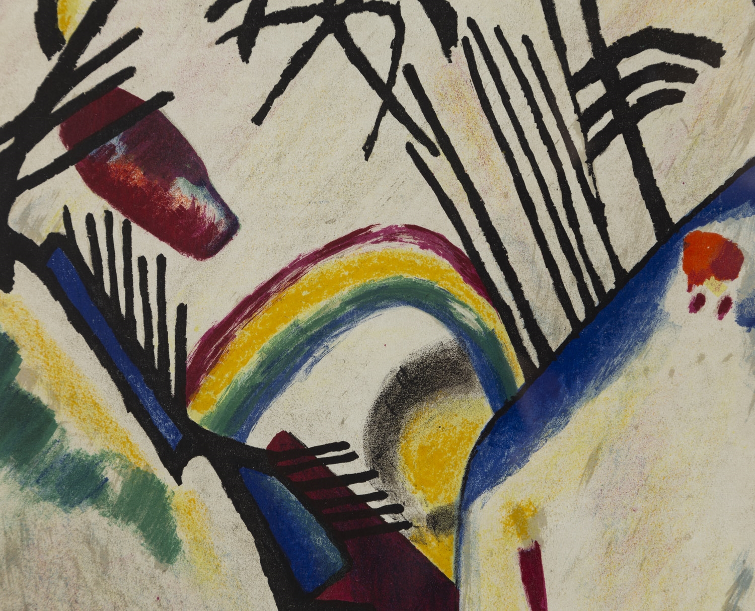 Wassily Kandinsky | Composition IV (1911 - 1955) | MutualArt