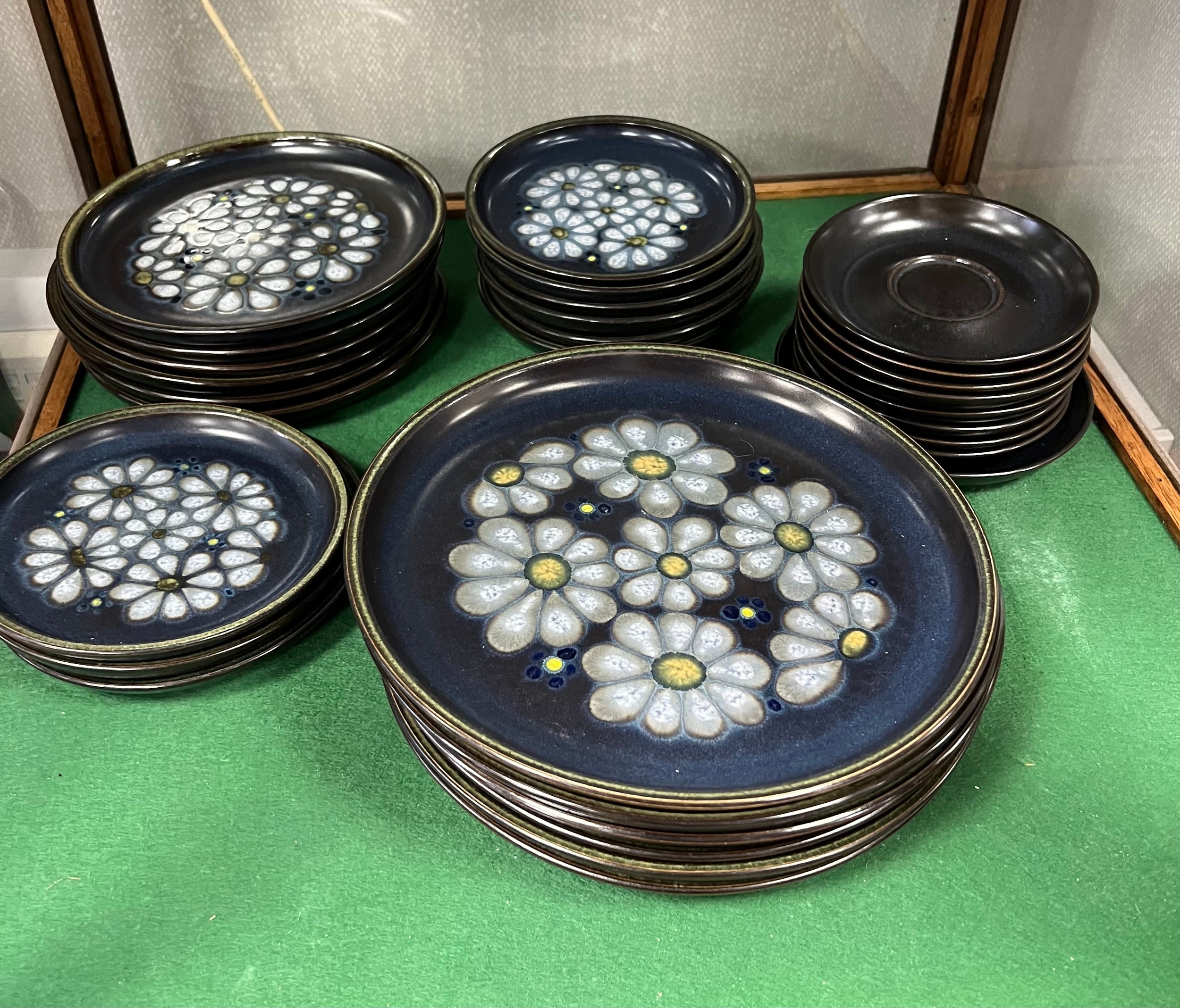 Sugar | Denby, a large range of Denby Bokhara Kismet blue pattern ware ...