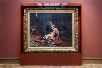 Ivan the Terrible and his Son Ivan. Return - Tretyakov Gallery