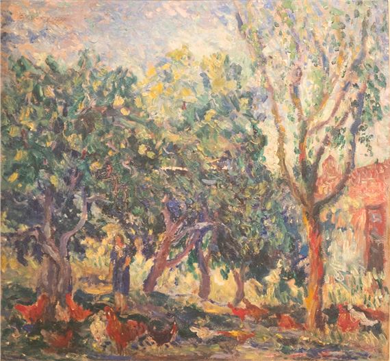 "La huerta de San Francisco Solano" by Cayetano Donnis, 1939
