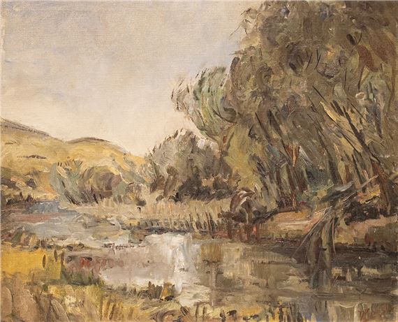 Paisaje by Domingo Pronsato