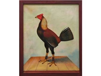 Game cocks - Harry Lyman