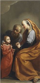 The Education of the Virgin - Luigi Crespi