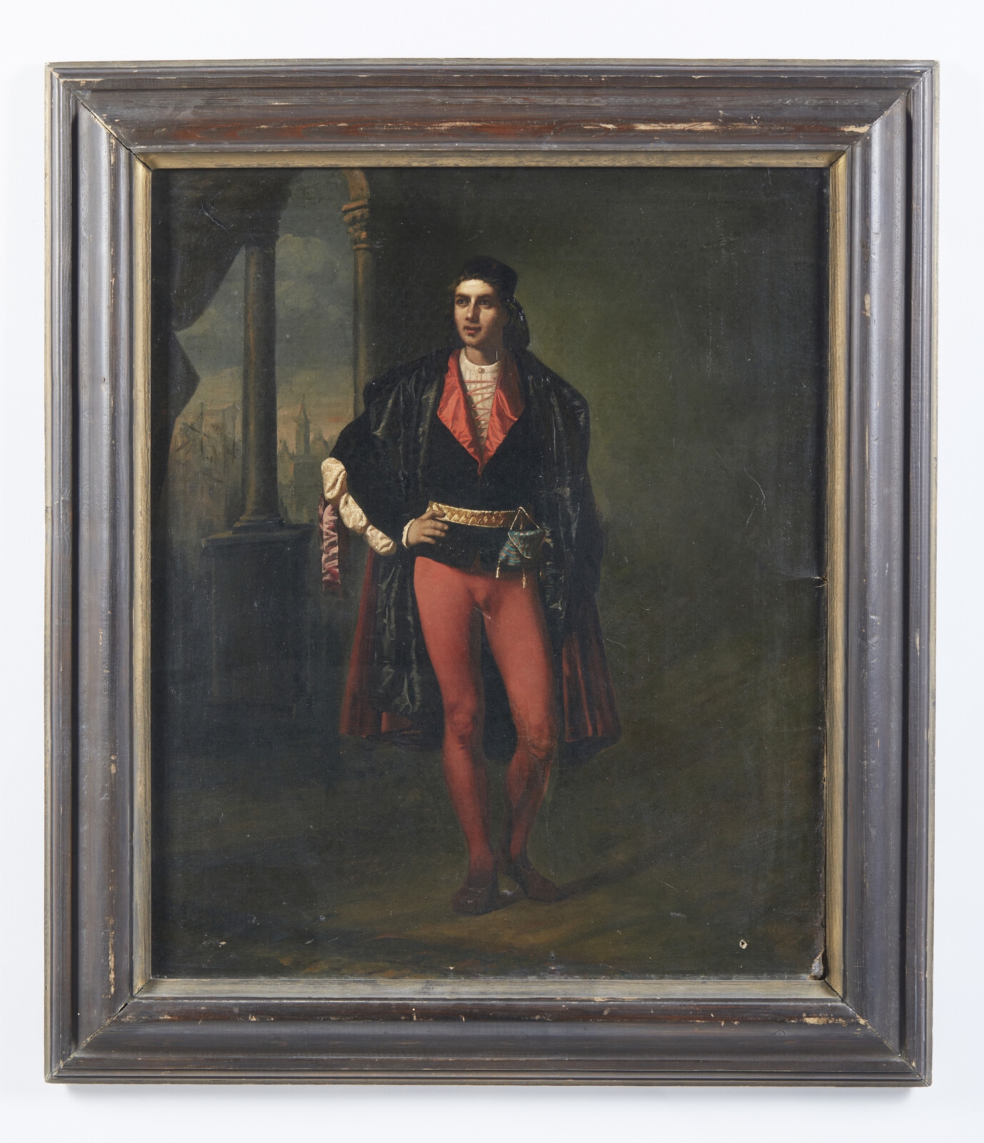 Tuscan School, 19th Century | Portrait of a young man in renaissance ...