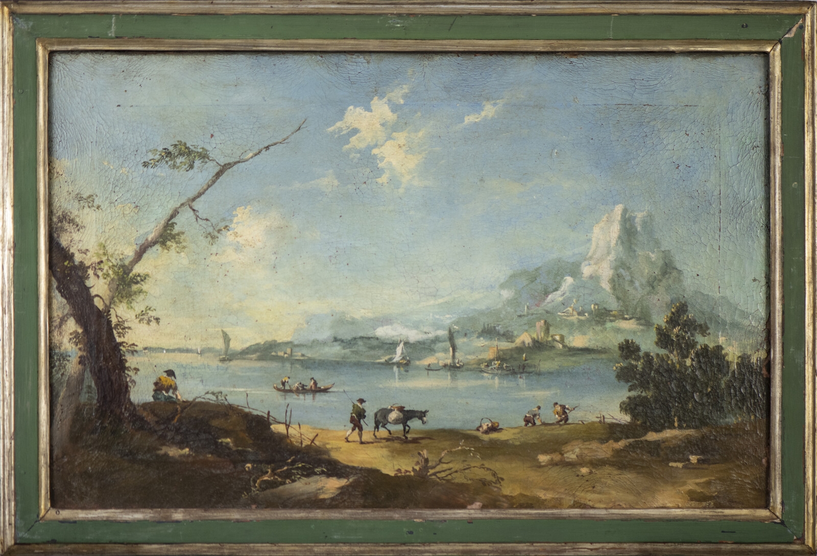 Giuseppe Ponga | Pair of landscapes | MutualArt