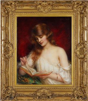 A QUIET READ - Albert Lynch