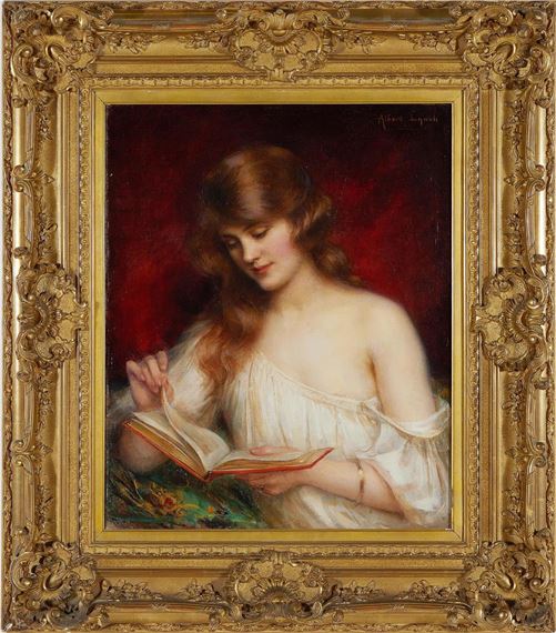 A QUIET READ - Albert Lynch