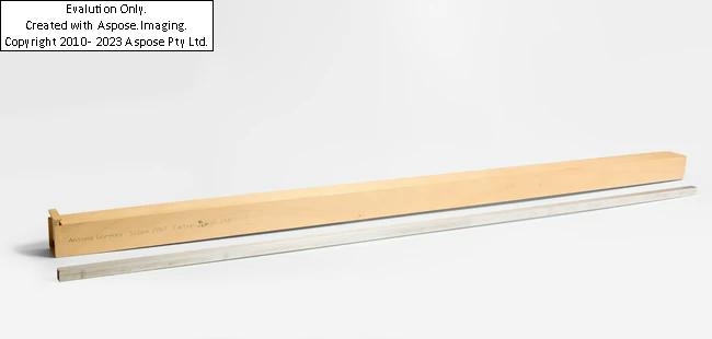 Artwork by Antony Gormley, Scope, Made of square aluminium tube multiple