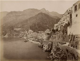 Panorama and Capuchin Convent, Amalfi - Giacomo Brogi