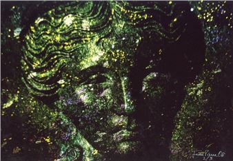 Abstraction, Statue and Flowers - Jean-pierre OÔ