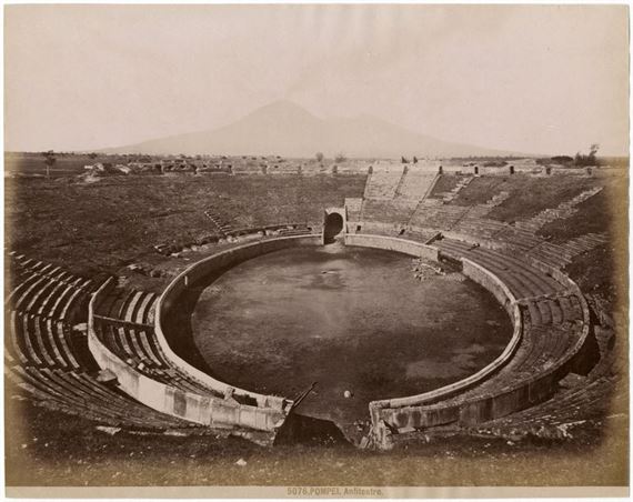 Amphitheatre, Pompeii - Giacomo Brogi