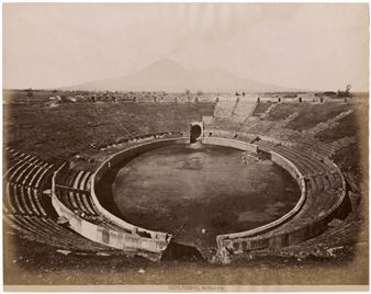 Amphitheatre, Pompeii - Giacomo Brogi