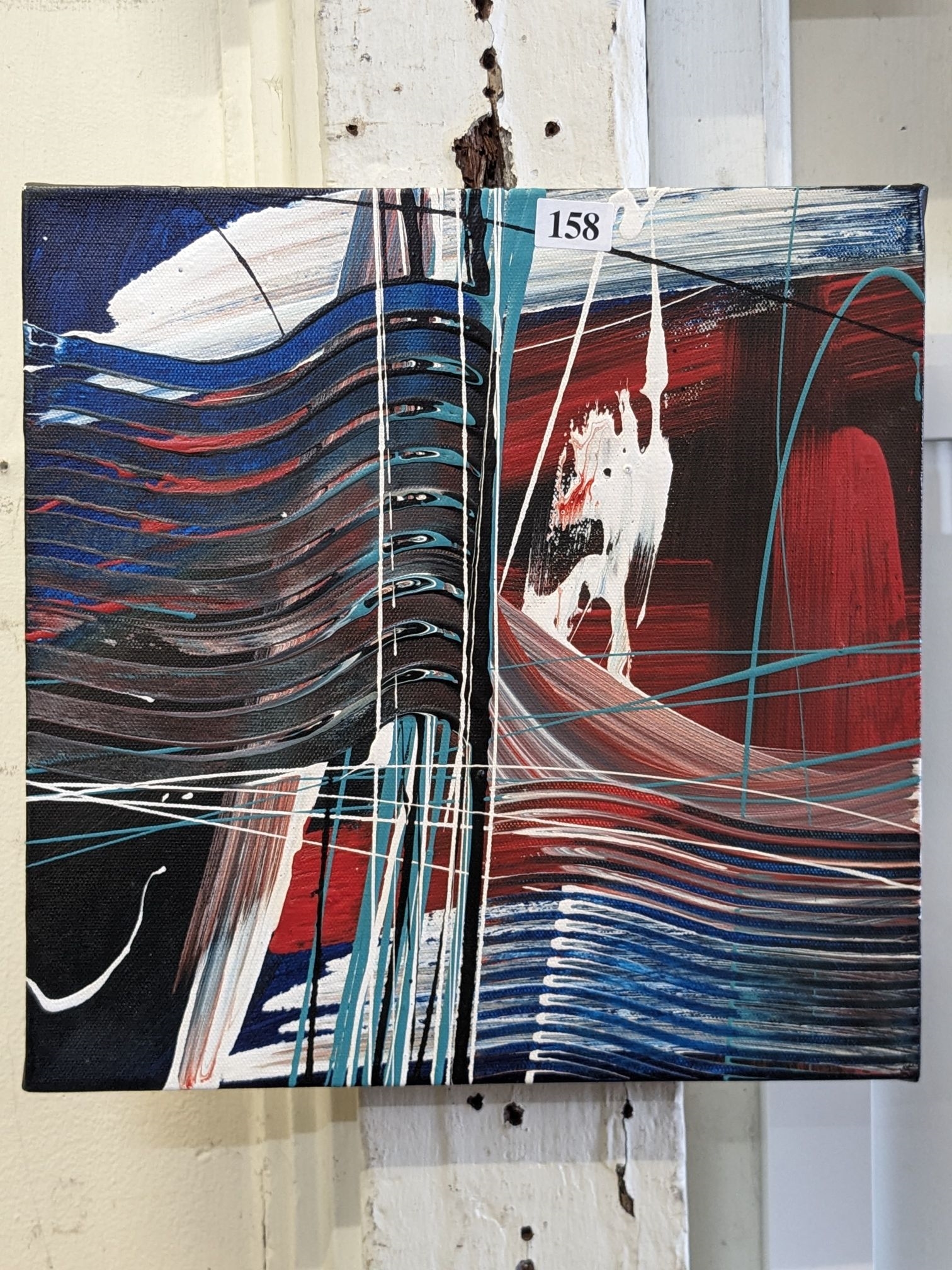 Artwork by Michael Whitehead, Abstract, Made of acrylic on canvas