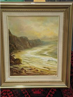 'Sea Scape' - Anatol Lovas