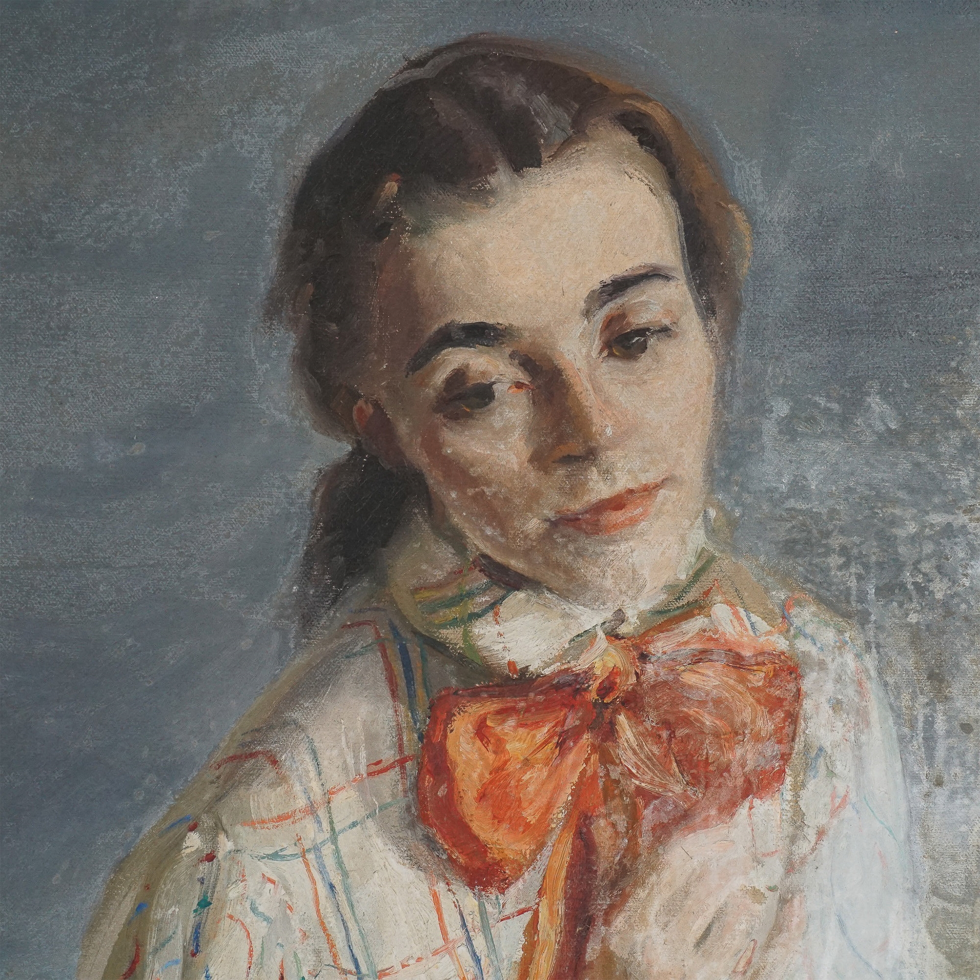 Annette Krauss Rose | Annette Krauss Rose, Oil on Canvas, Portrait of a ...