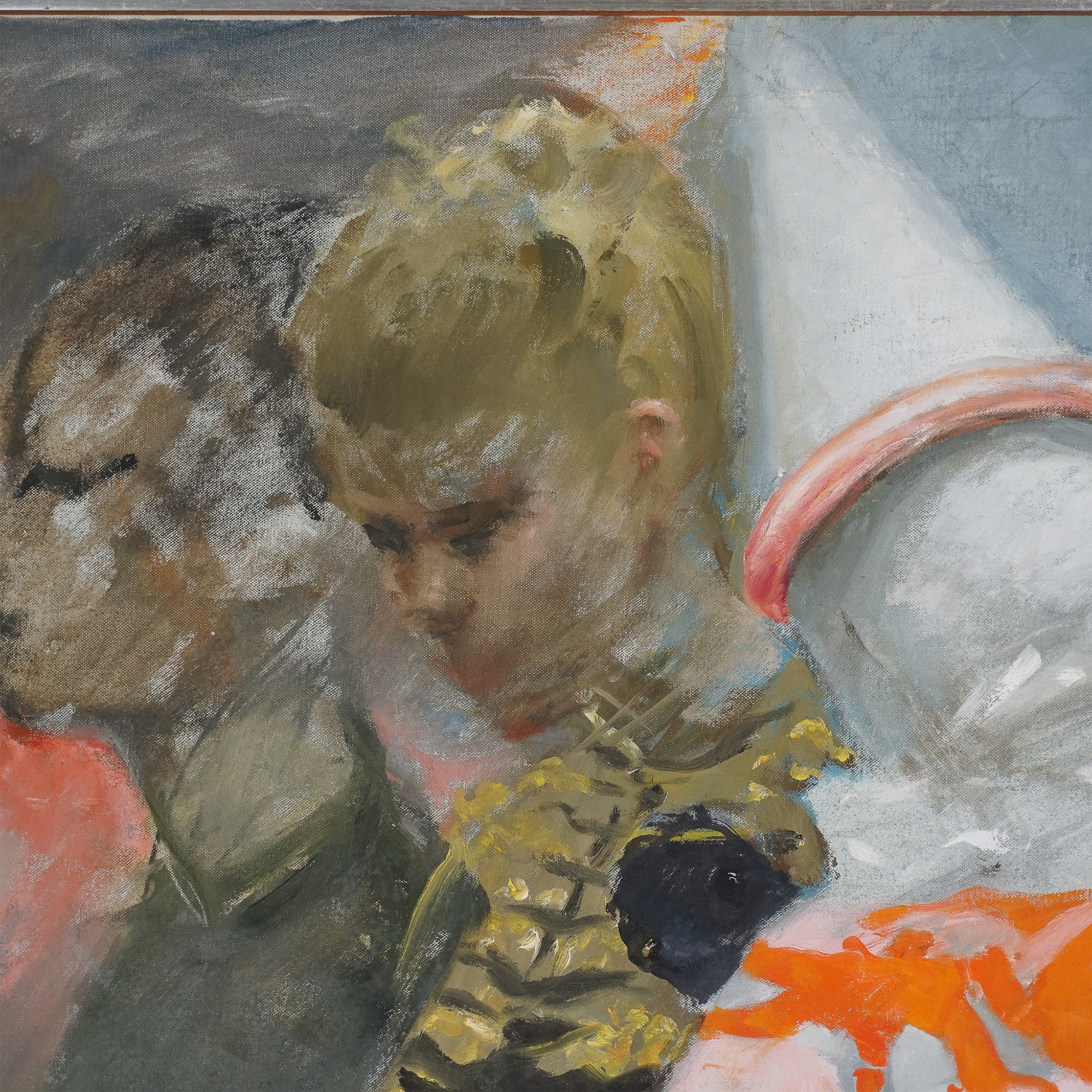 Annette Krauss Rose | Annette Krauss Rose, Oil on Canvas, Tigers and ...