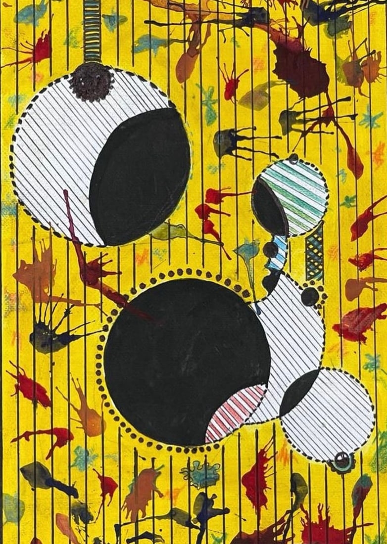 Artwork by Kuranga Elisha Ayodeji, Obirin, Made of Mix media