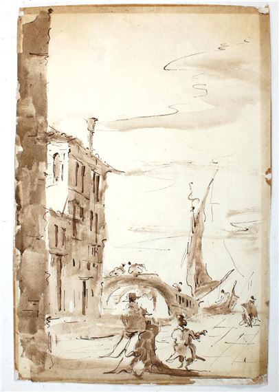 Venedig. by Francesco Guardi, 20. Jh