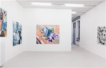 Gunter Reski: Nur mit Dingen, die alle haben - Galerie Karin Guenther