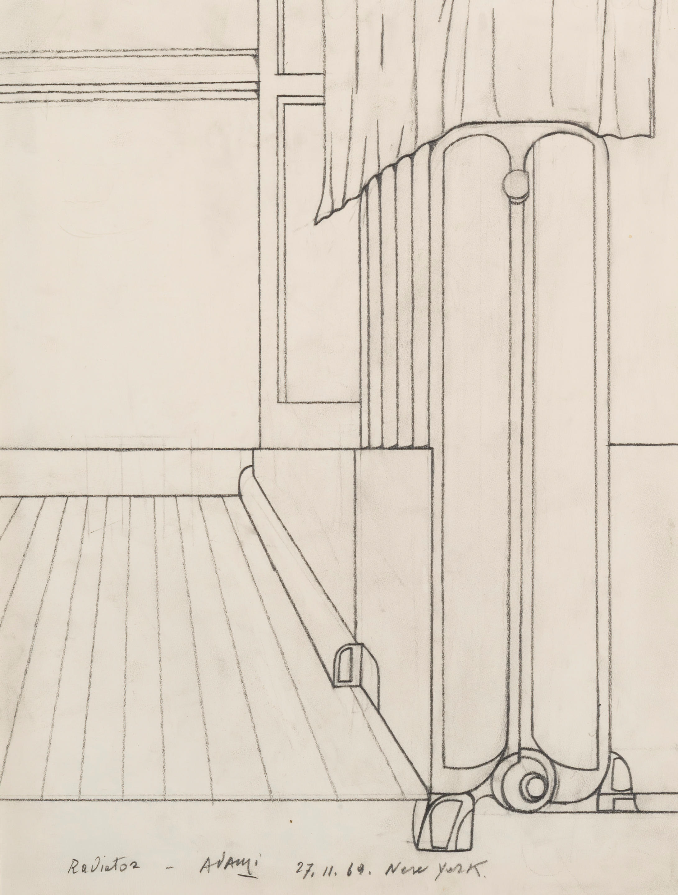 Valerio Adami | Radiator (1969) | MutualArt