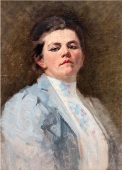 Self-portrait - Caroline Muller