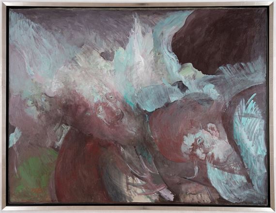 Seance I by Hyman Bloom, ca. 1957