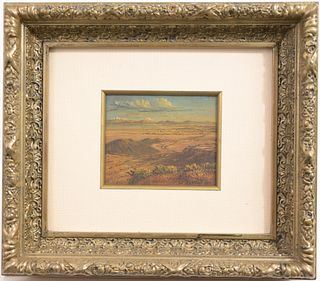 Valle de Mexico desde el cerro de Santa Isabel by José María Velasco, 1902